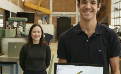 L-R - Giordano Masnata, Isabelle Fleming, Mitchell Davis and Mitchell Heard. Picture by Mark Calleja